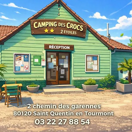 Kamp alanı Des Crocs Saint-Quentin-en-Tourmont